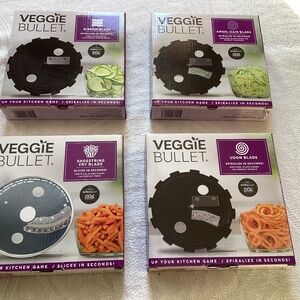 (4) differs Veggie Bullet Blades